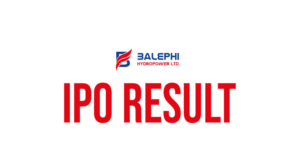 Check The Result Of Balephi Hydropower IPO