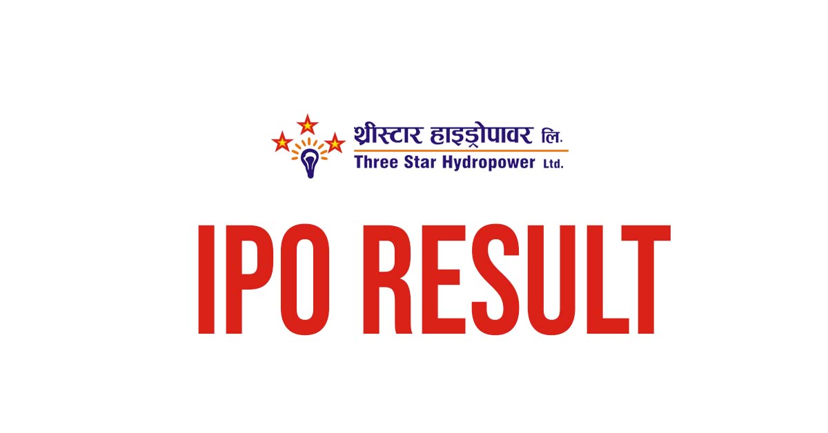 Check The Result Of Three Star Hydropower IPO