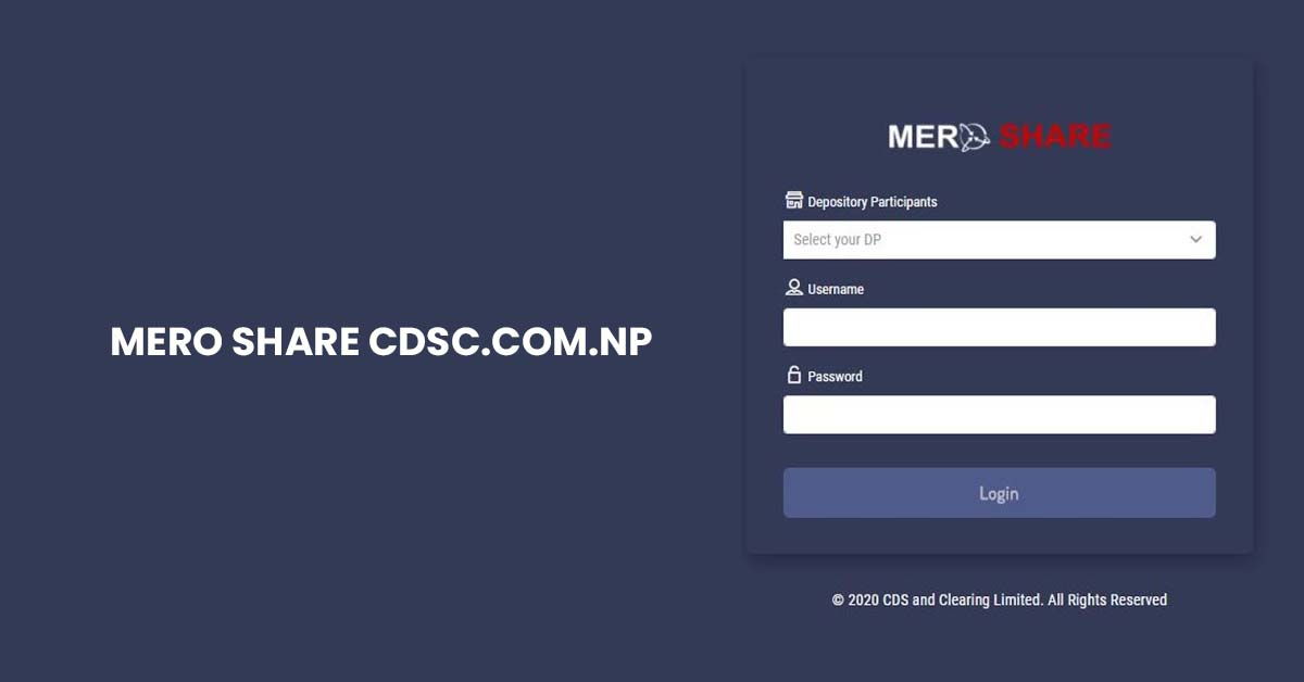 mero share cdsc.com.np