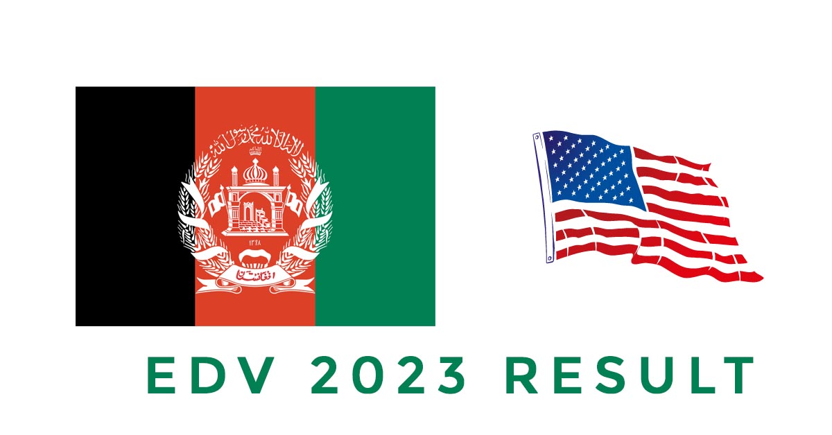 Check EDV Result 2023 Afghanistan - dvprogram state gov