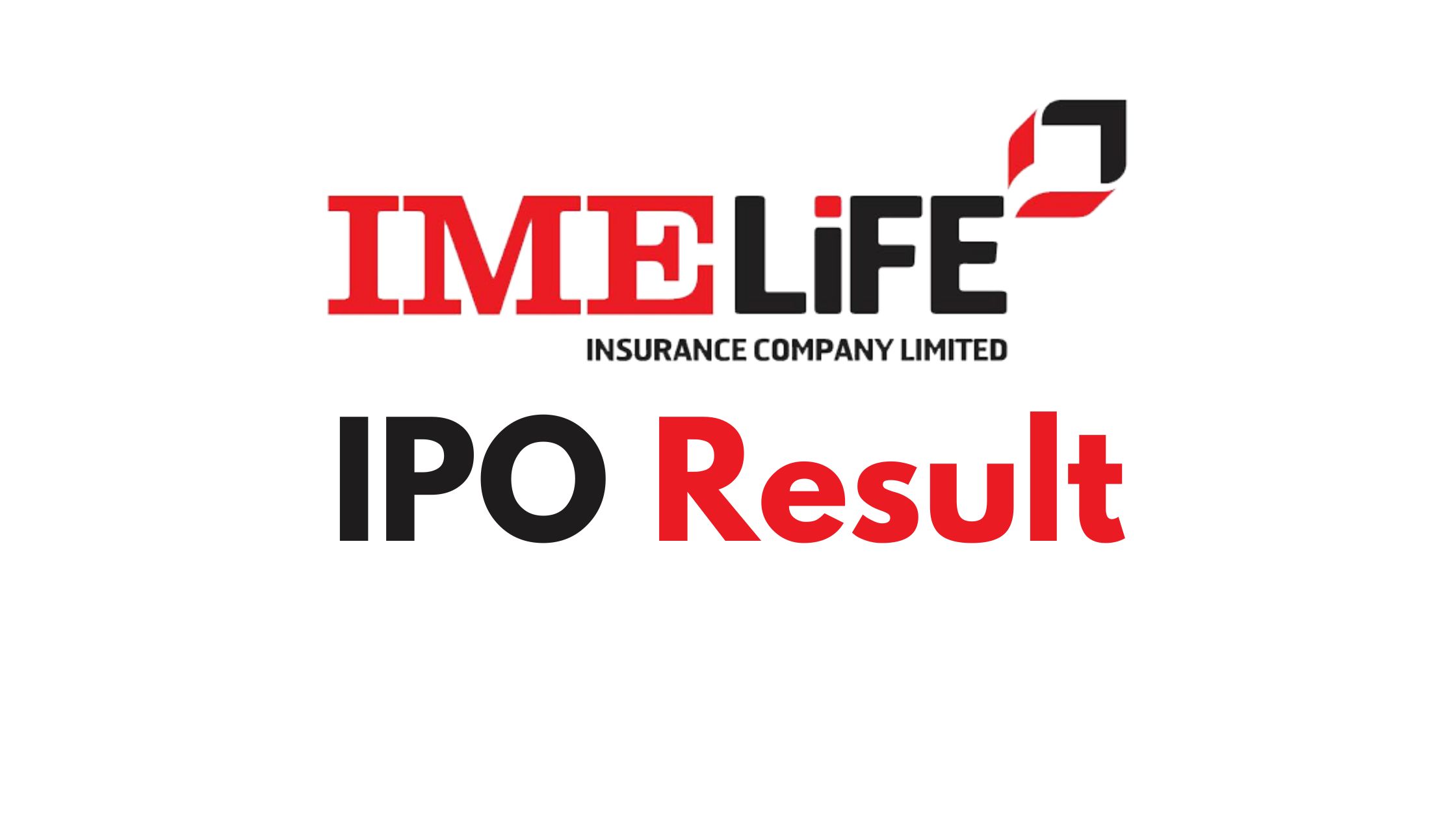 Check IME Life Insurance IPO Result