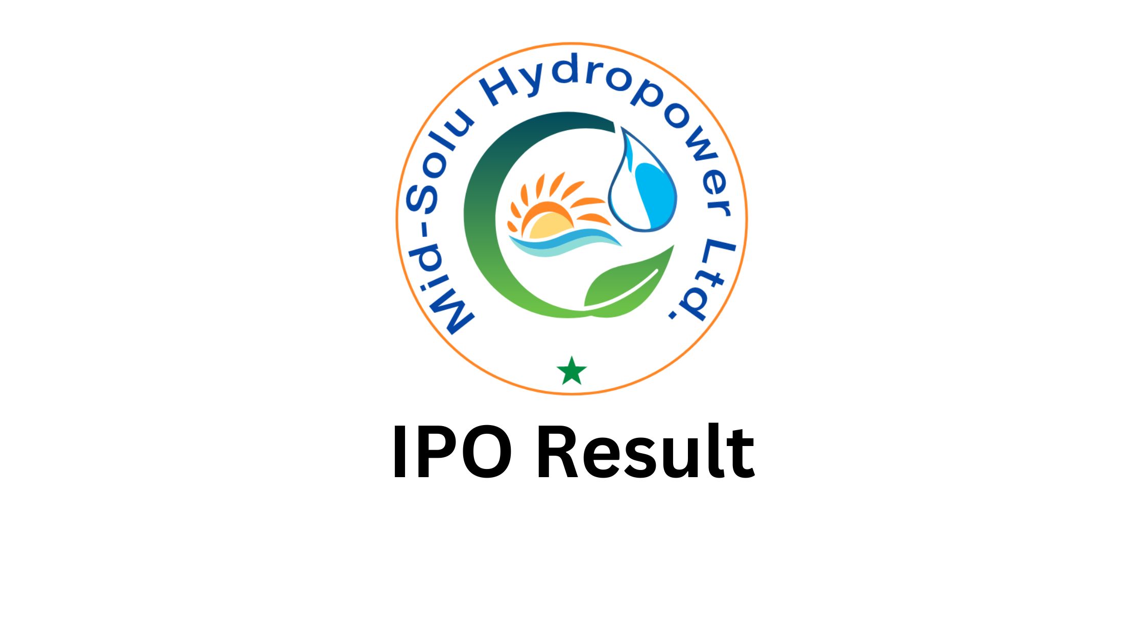 Check Mid-Solu Hydropower Company IPO Result